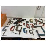 Clamps assorted.