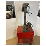 CTT Drill Press on Rolling 28 x 20' Stand, 74' H