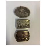 JD. Avenge. Belt Buckles Steiger is broken.
