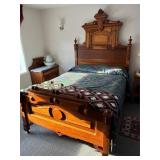 Eastlake Double Bed 54' wide, headboard 78.5' H