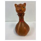 Cat Decanter. 12' tall