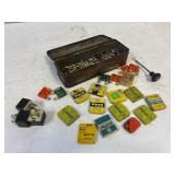 Automotive fuses. Assorted