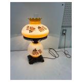 Gone with the wind hurricane lamp. Works.