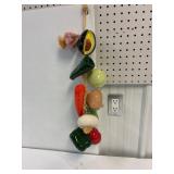 Ceramic veggie decoration