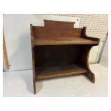 Wooden shoe rack. 26 x 13 x 26' high
