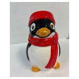 Penguin cookie jar. 11' tall