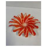 Murano 'splash' glass bowl