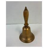 Antique school bell  10' tall. Brass
