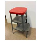 Metal stool. 25' tall