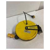 Retractable extension cord.