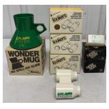 (6) John Deere pcs-Lookers/Night Light/Cup