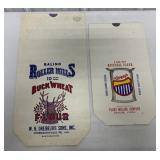 2 Unused Flour Bags 5 & 10 Lb Sizes
