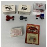 (5) 1/64 Tractors in boxes and blisterpack