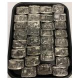 20+ Massey-Ferguson/Harris Pewter Belt buckles