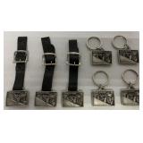 (7) John Deere Keychains/Fobs