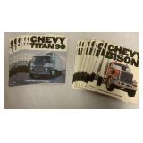 55+ Chevy Titan 90 and Bison brochures