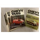 35+ 1977 Chevy Van brochures and flyers