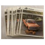 15+ 1969 Chevrolet Pickups brochures
