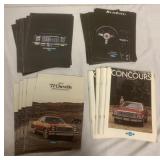 60+ "77 Corvette, Chevelle, Monte Carlo and
