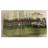 90+ 1978 Chevy Chevette brochures