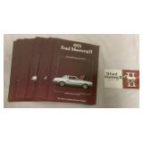 25+ 1974 + 75 Ford Mustang brochures