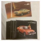 40+ 1978 Dodge Aspen & Challenger brochures