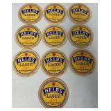 10 Helb's Lager Beer coasters York, PA