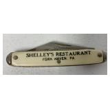 Shelly's Restaurant York Haven, PA pocket knife