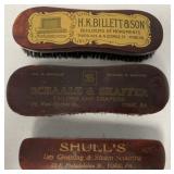 (3) York PA Adv. Brushes-Shull's/Billett/other