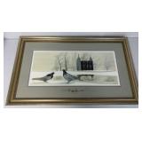 P. Buckley Moss signed 'Peace' lithograph