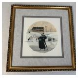 P. Buckley Moss Love and Joy framed print