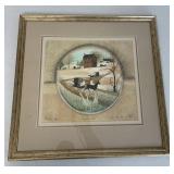 P. Buckley Moss 'Lancaster Ride' lithograph