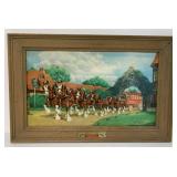 Budweiser Grant's Farm framed print
