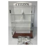 Citizen Revolving Display Case w/ Watch Holders