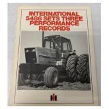 IH Int'l 5488 Sets 3 Perform Records Brochure