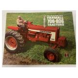 IH 706/806 McCormick Farmall Tractors Brochure