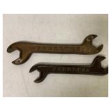 (2) Peerless Wrenches-B.B. Co/G.M. Co