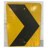 Metal Arrow Road Sign