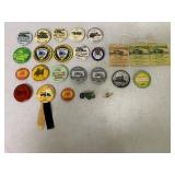 20+ Engine Show Buttons/Pins/Tickets/others