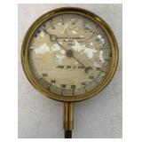 Schaeffer & Budenberg Brass Gauge