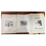 AC Cab,  Tiller & Deck op manuals