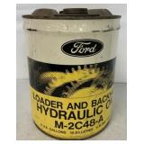Empty Five Gallon Ford Hydraulic Oil Can