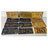 (12) PA Trailer License Plates