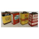(4) Kmart/Kent/Testors/American Hardware Cans
