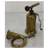 (2) Brass pcs- Car Horn/Alcohol Blow Torch