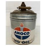 Five Gallon Amoco HD Oil Can