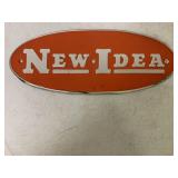 Aluminum New Idea Farm Implement Emblem