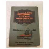1928 Roderick Lean Tillage Implements Catalog