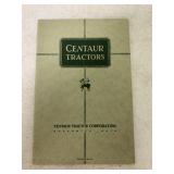 Centaur Tractors Catalog No. 29