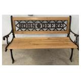 John Deere Garden Bench